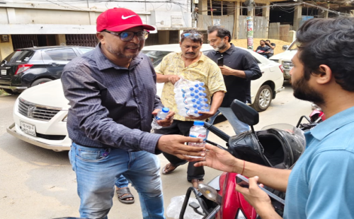 জ্বালানি লাইনে ভোগান্তি, স্বস্তি দিলেন সাহেদ বকস্